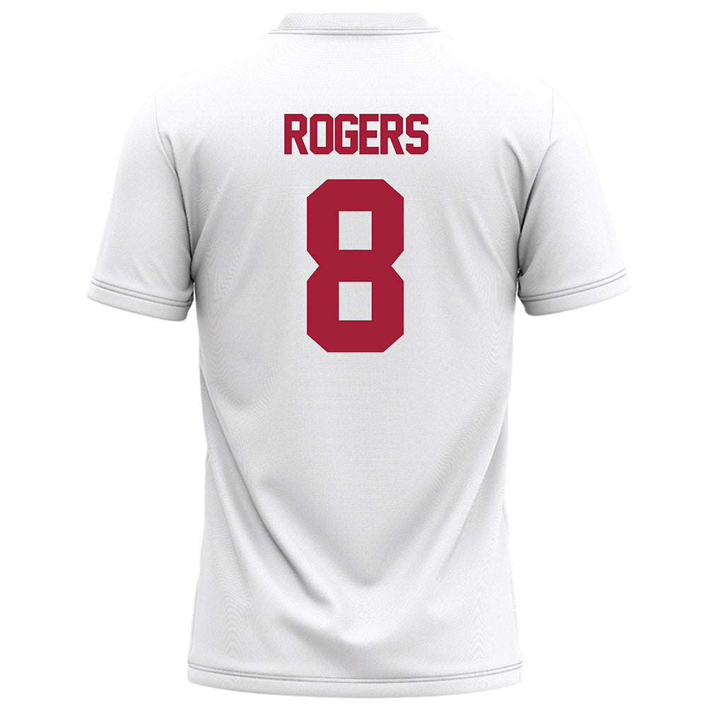 Alabama - Football Alumni : Chris Rogers - White Football Jersey