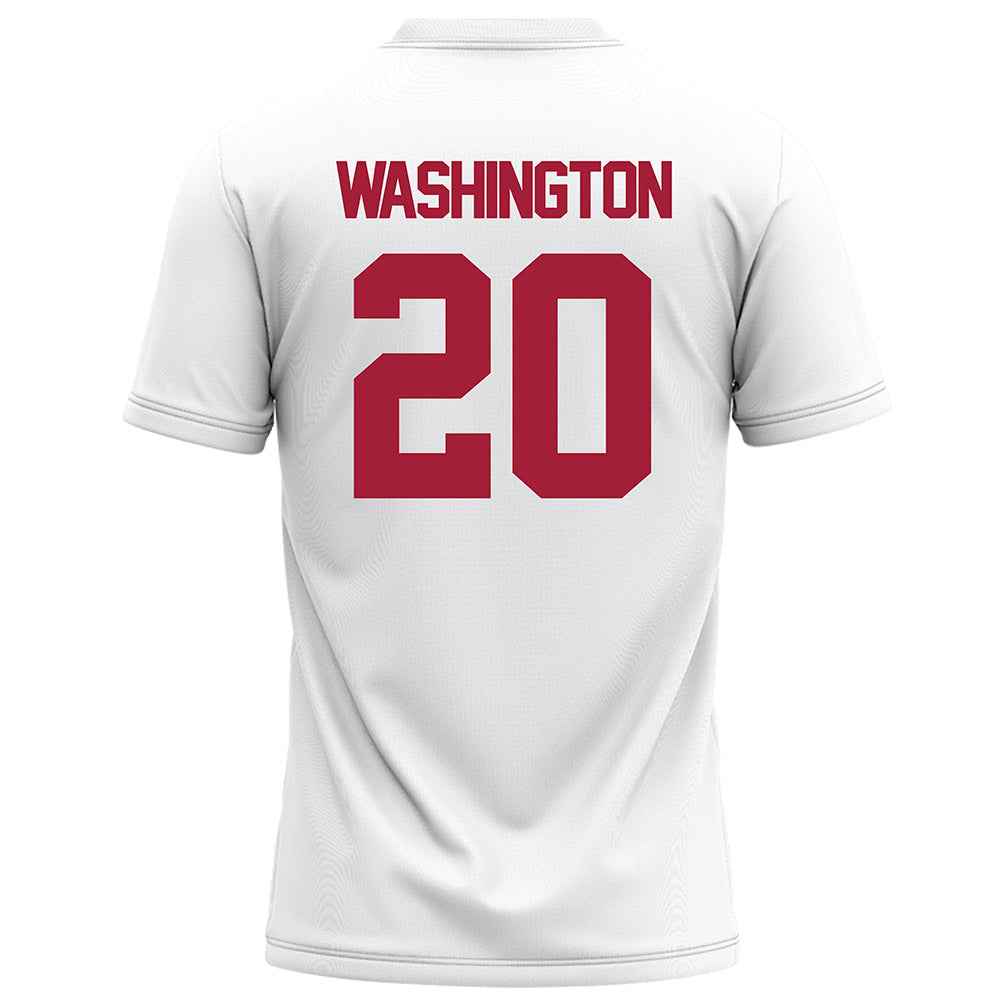 Alabama - NCAA Football : Dre Washington - White Football Jersey-1