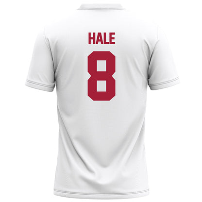 Alabama - NCAA Football : Jalen Hale - White Football Jersey-1