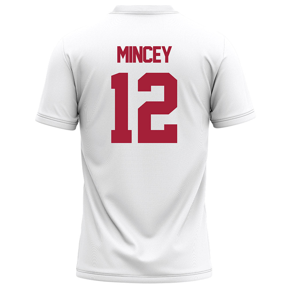 Alabama - NCAA Football : Zavier Mincey - White Football Jersey