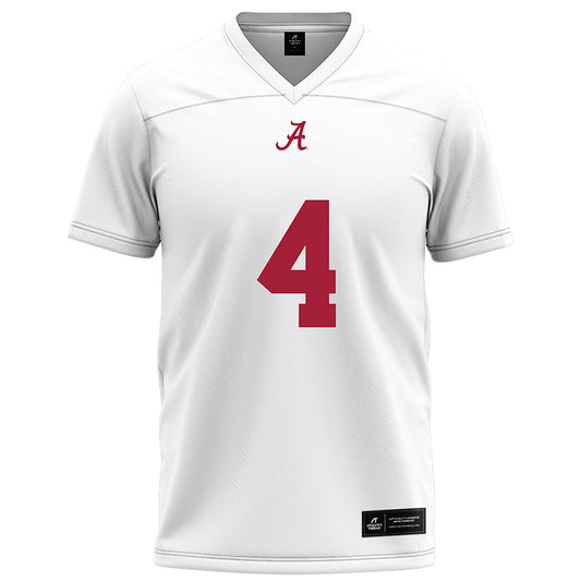 Alabama - NCAA Football : Qua Russaw - White Football Jersey