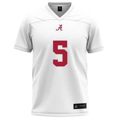 Alabama - NCAA Football : Germie Bernard - White Football Jersey-0