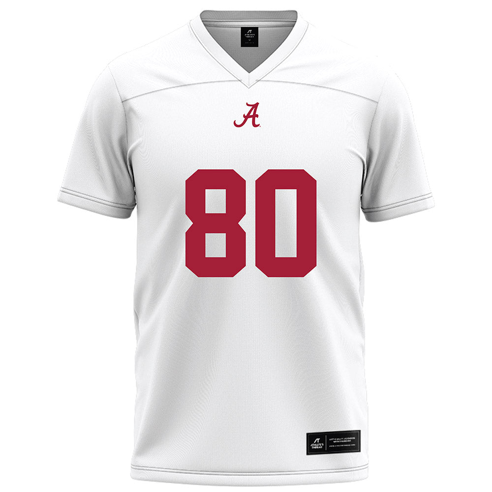 Alabama - NCAA Football : Josh Cuevas - White Football Jersey