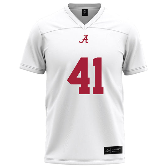 Alabama - NCAA Football : Nikhai Hill-Green - White Football Jersey-0