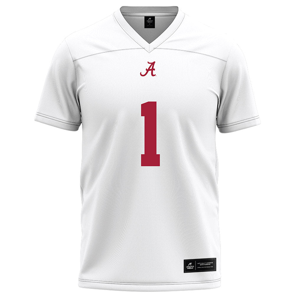 Alabama - Football Alumni : BJ Scott - White Football Jersey