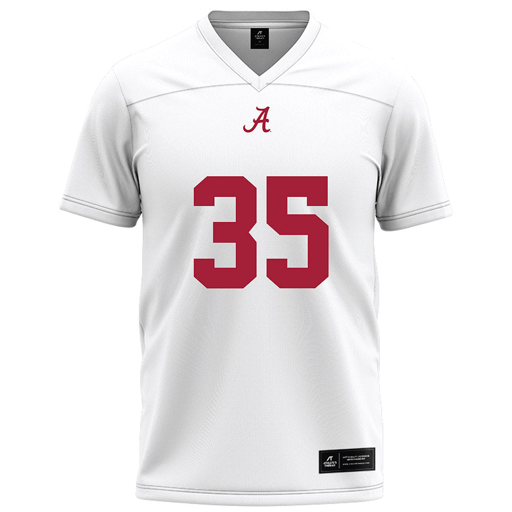 Alabama - NCAA Football : Abduall Sanders Jr - White Football Jersey-0