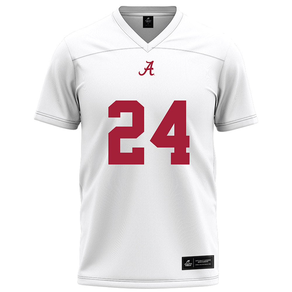 Alabama - Football Alumni : Marquis Johnson - White Football Jersey