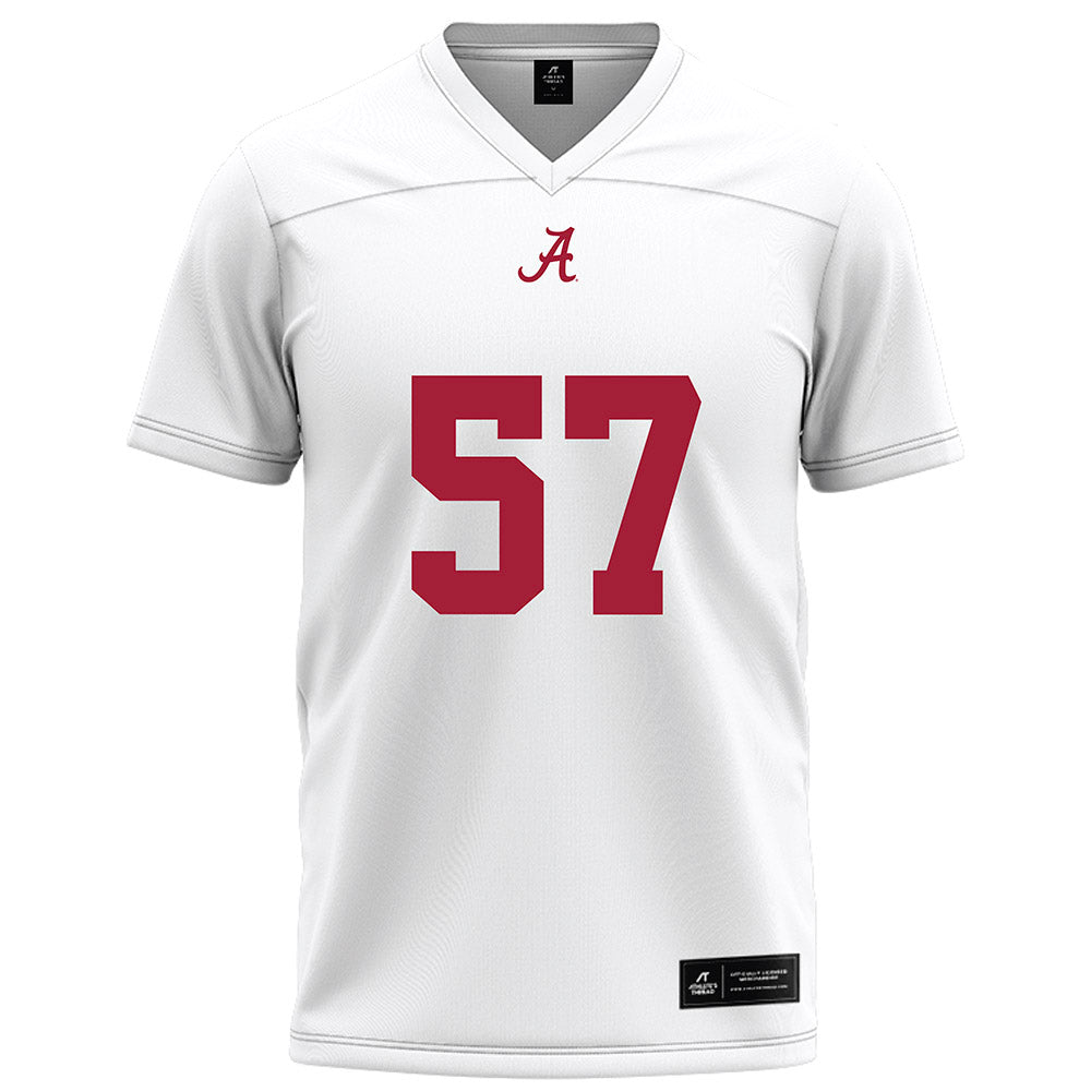 Alabama - NCAA Football : Jackson Lloyd - White Football Jersey-0