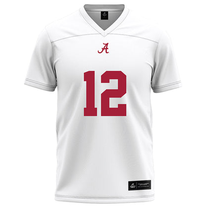 Alabama - NCAA Football : Zavier Mincey - White Football Jersey