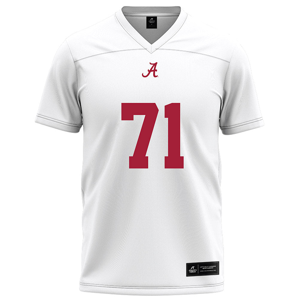 Alabama - NCAA Football : Jackson Howell - White Football Jersey