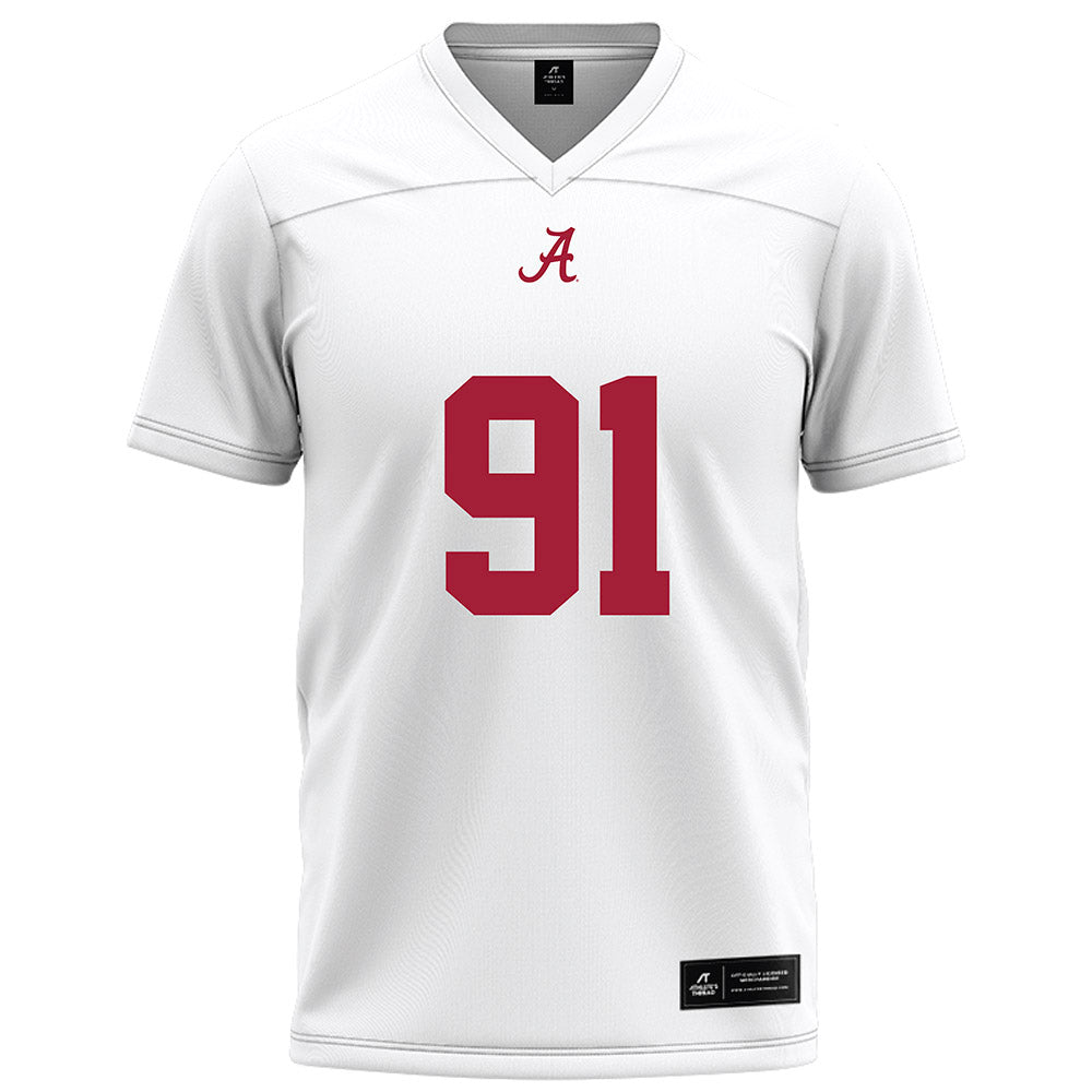 Alabama - Football Alumni : Mike Raines - White Football Jersey