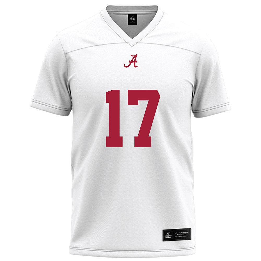 Alabama - NCAA Football : Lotzeir Brooks - White Football Jersey-0