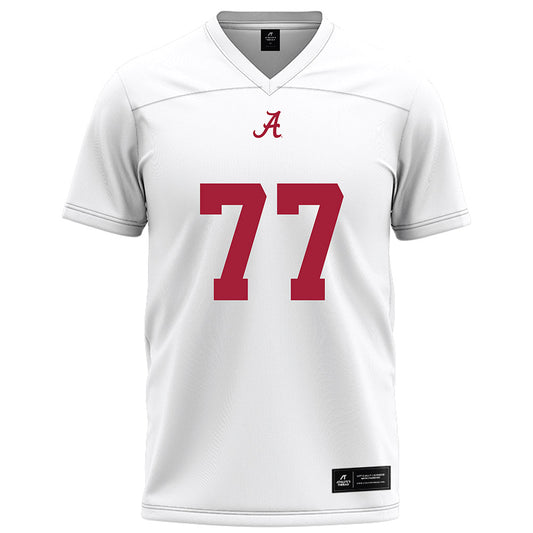 Alabama - NCAA Football : Jaeden Roberts - White Football Jersey