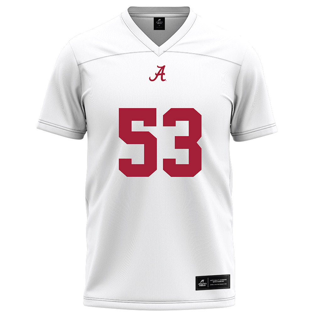 Alabama - Football Alumni : Ryan Parris - White Football Jersey