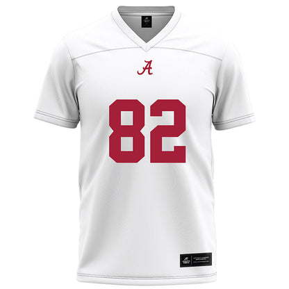 Alabama - Football Alumni : Terry Jones Jr - White Football Jersey