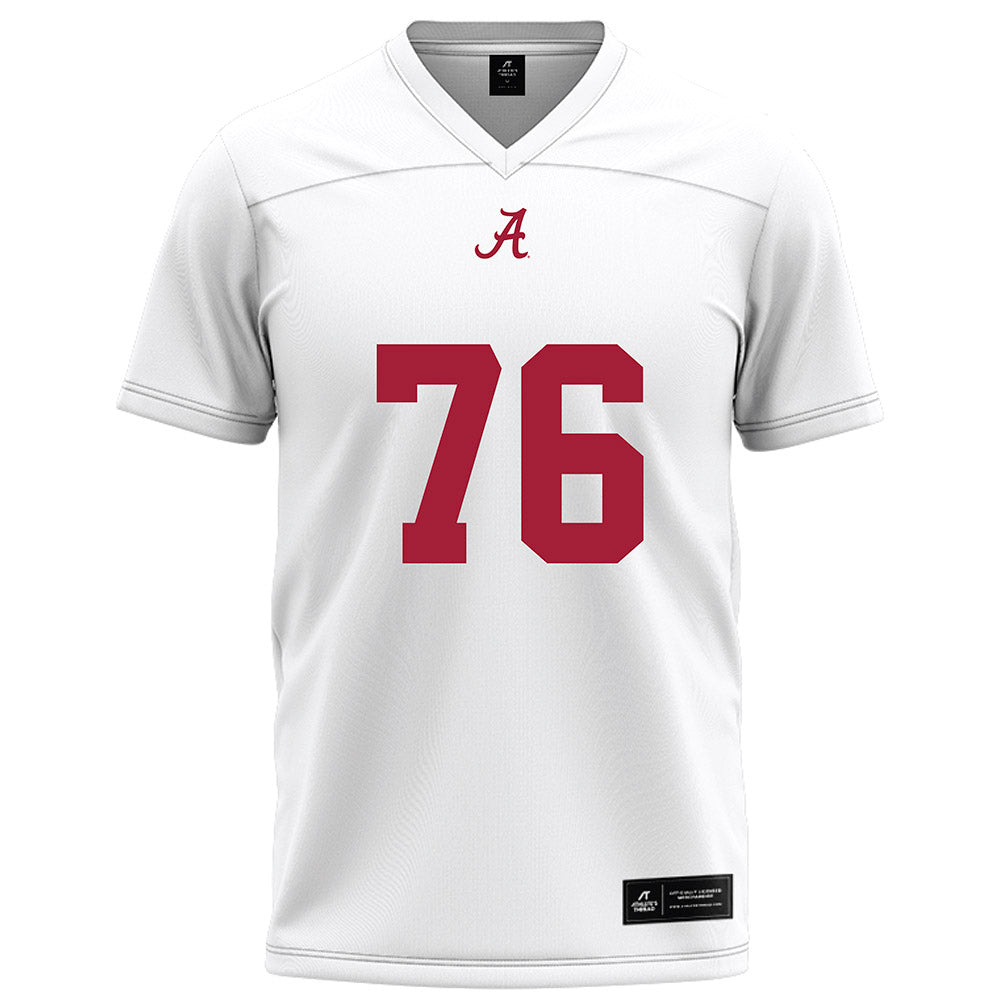 Alabama - Football Alumni : Dan Kearley - White Football Jersey