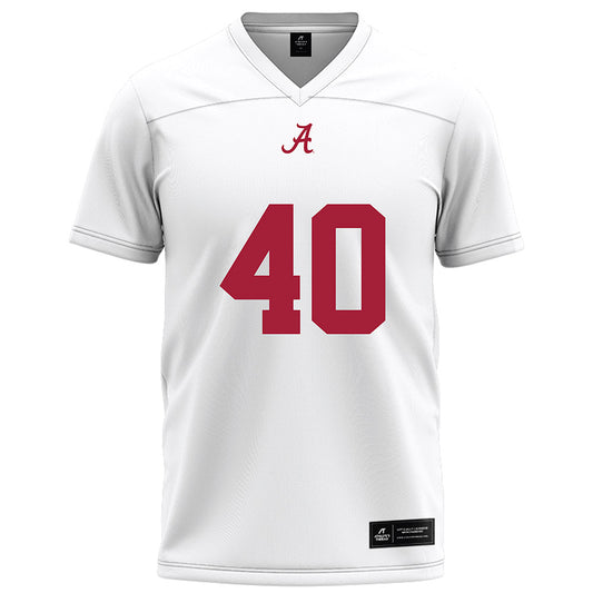 Alabama - NCAA Football : Sterling Dixon - White Football Jersey