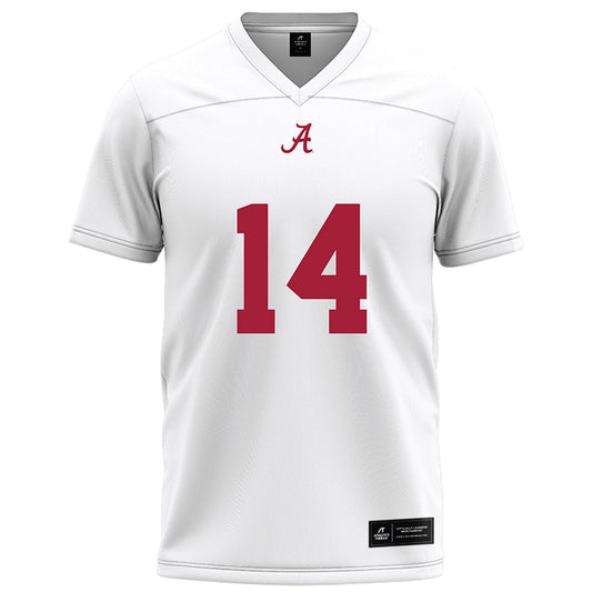 Alabama - NCAA Football : Kevonte Henry - White Football Jersey-0