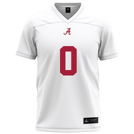 Alabama - NCAA Football : AK Dear - White Football Jersey-0