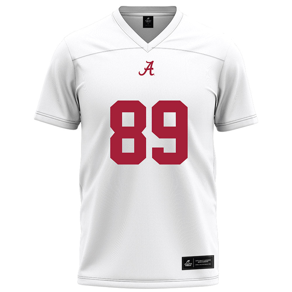 Alabama - Football Alumni : Ed Hines - White Football Jersey