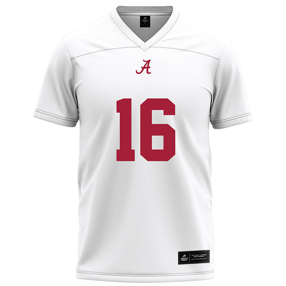 Alabama - NCAA Football : Jaren Hamilton - White Football Jersey