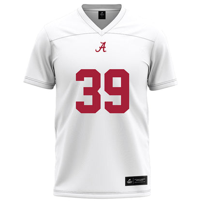 Alabama - Football Alumni : Darwin Salaam - White Football Jersey