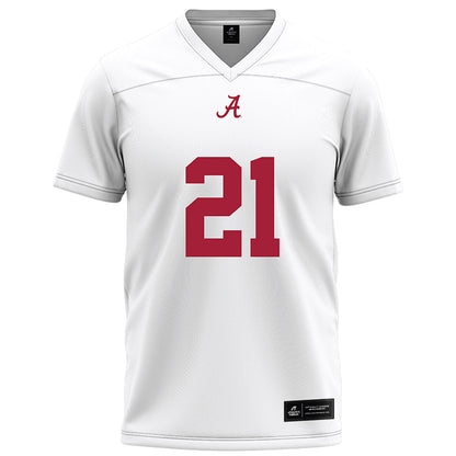 Alabama - Football Alumni : Mike Tucker - White Football Jersey