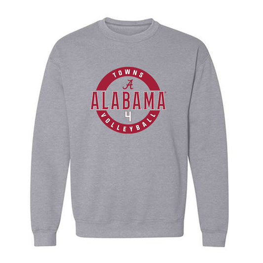 Alabama - NCAA Women's Volleyball : Jordyn Towns - Classic Fashion Shersey Crewneck Sweatshirt