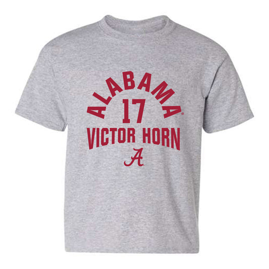 Alabama - Football Alumni : Victor Horn - Classic Fashion Shersey Youth T-Shirt