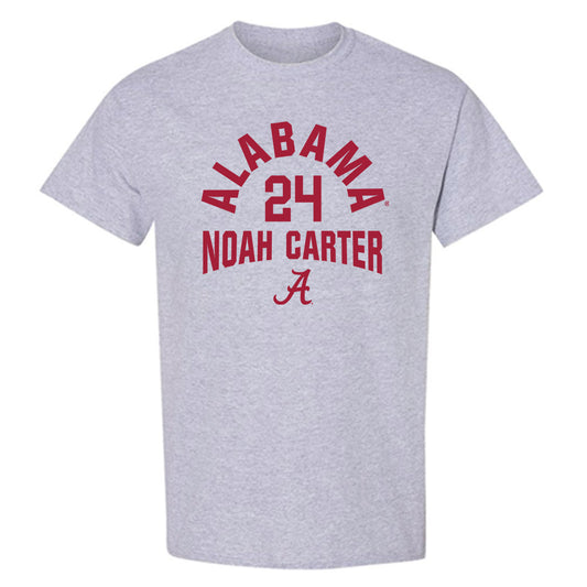 Alabama - NCAA Football : Noah Carter - Classic Fashion Shersey T-Shirt