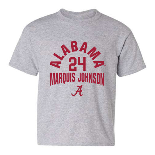 Alabama - Football Alumni : Marquis Johnson - Youth T-Shirt