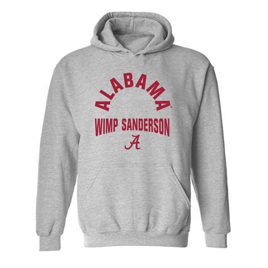 Alabama - Mens Basketball Alumni : Wimp Sanderson - Classic Fashion Shersey Hooded Sweatshirt