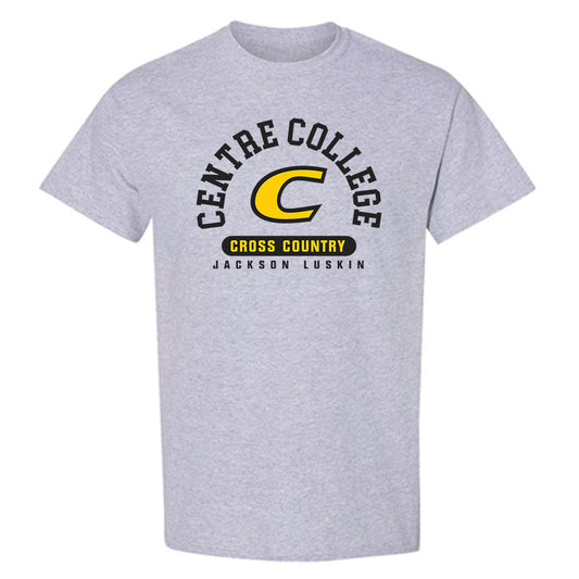 Centre College - NCAA Men's Cross Country : Jackson Luskin - Classic Fashion Shersey T-Shirt-0