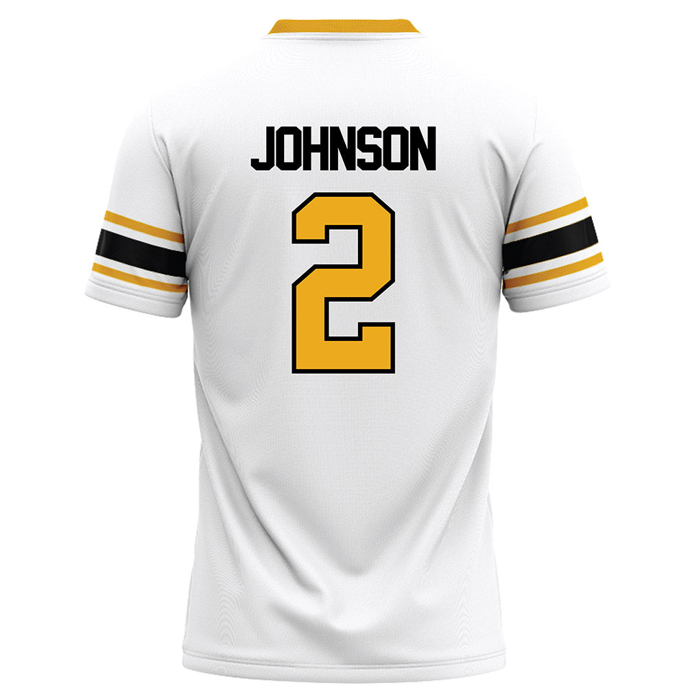 Missouri - NCAA Football : Marquis Johnson - White Football Jersey