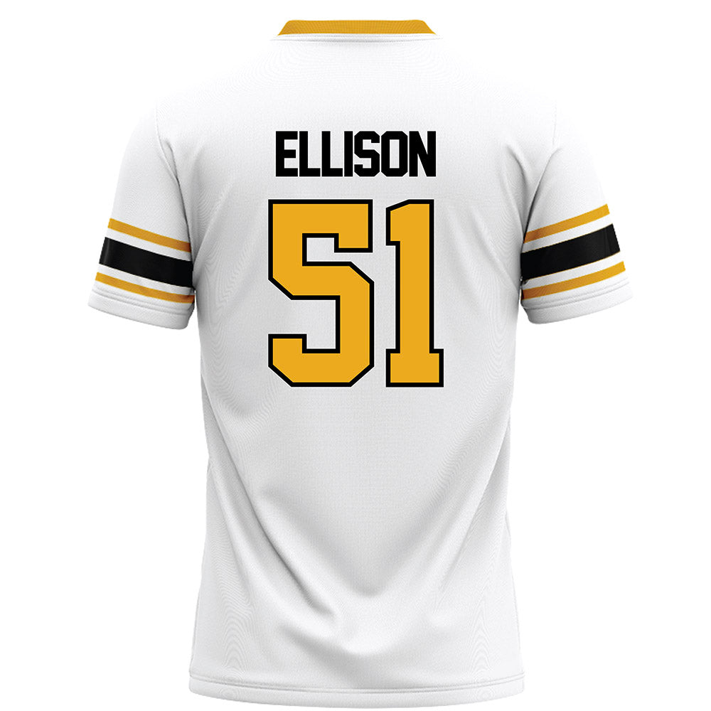 Missouri - NCAA Football : Tyson Ellison - White Football Jersey