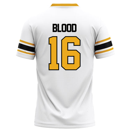 Missouri - NCAA Football : Daniel Blood - White Football Jersey