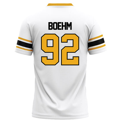 Missouri - NCAA Football : Brody Boehm - White Football Jersey