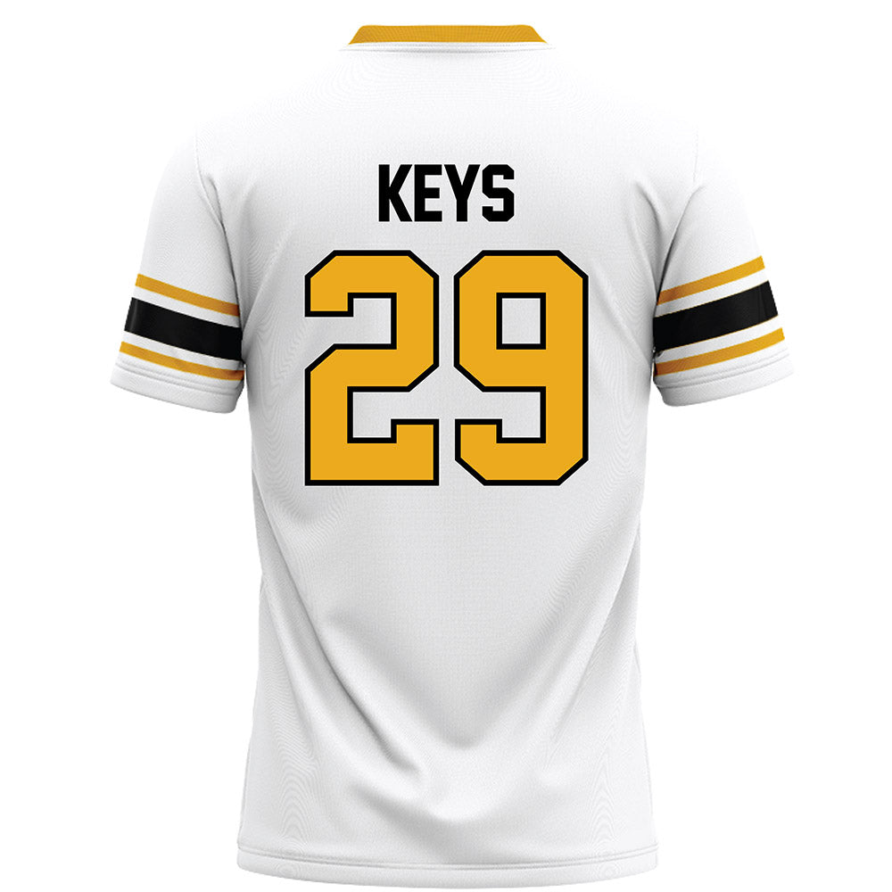 Missouri - NCAA Football : Cameron Keys - White Football Jersey