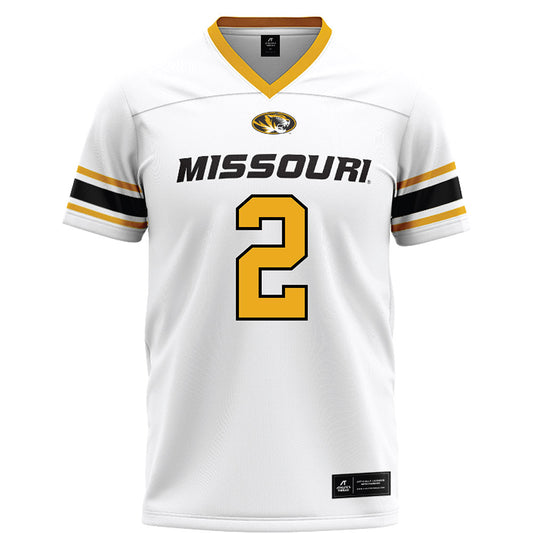 Missouri - NCAA Football : Marquis Johnson - White Football Jersey