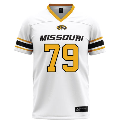 Missouri - NCAA Football : Armand Membou - White Football Jersey