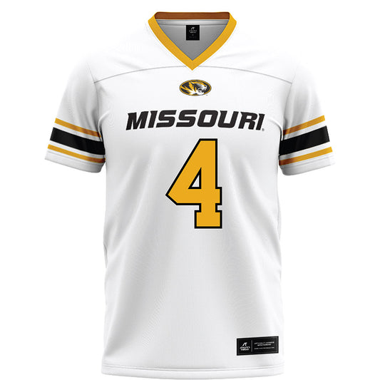 Missouri - NCAA Football : James Madison II - White Football Jersey