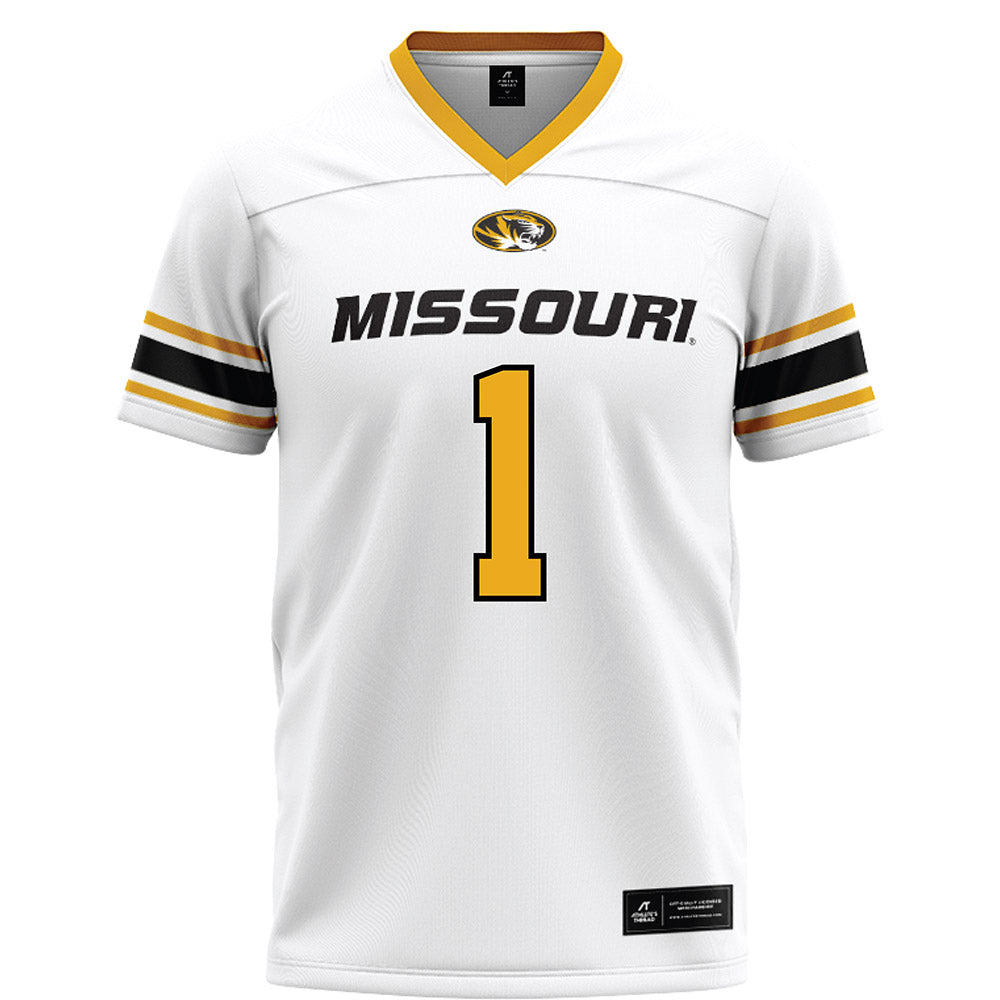 Missouri - NCAA Football : Marvin Burks Jr - White Football Jersey