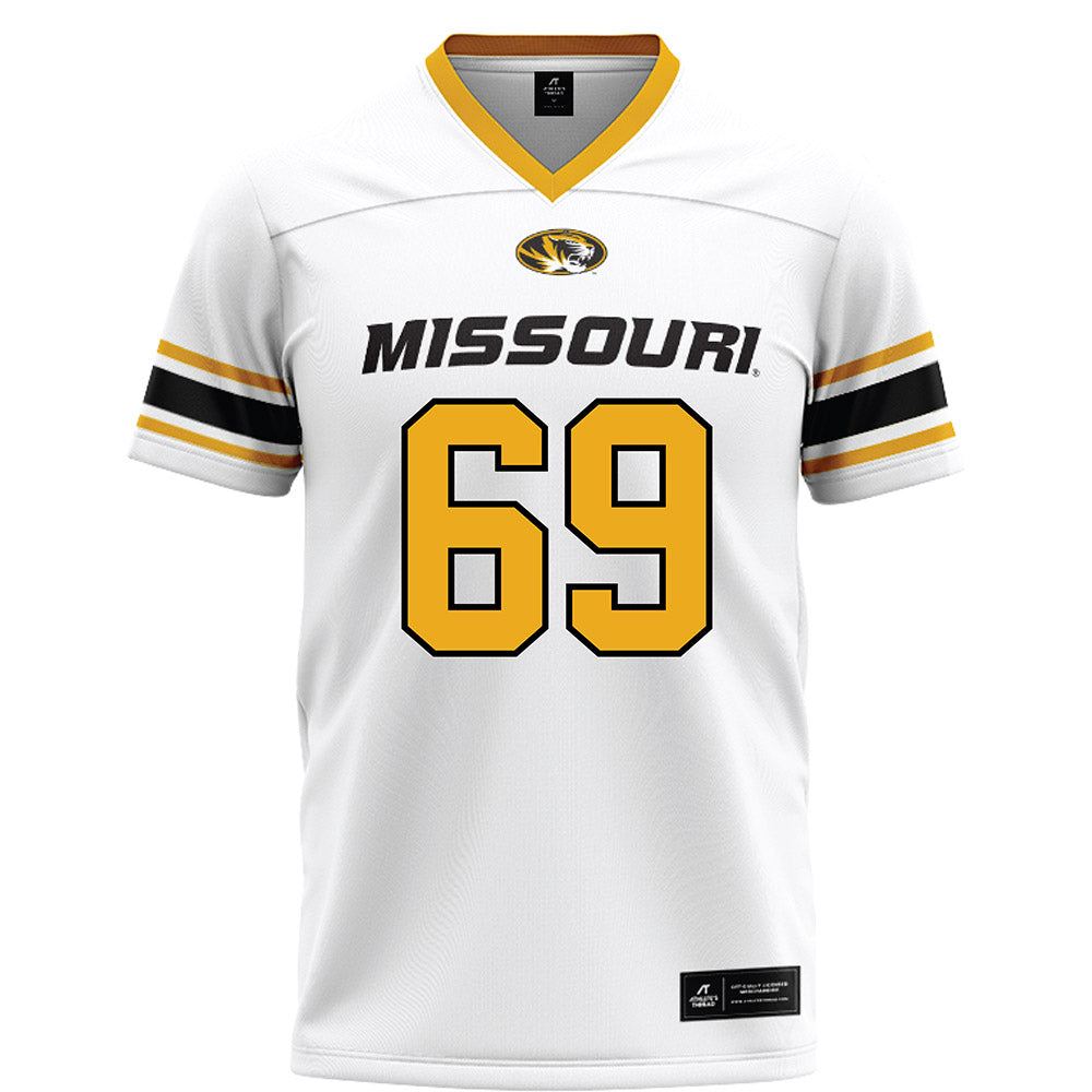 Missouri - NCAA Football : Drake Heismeyer - White Football Jersey