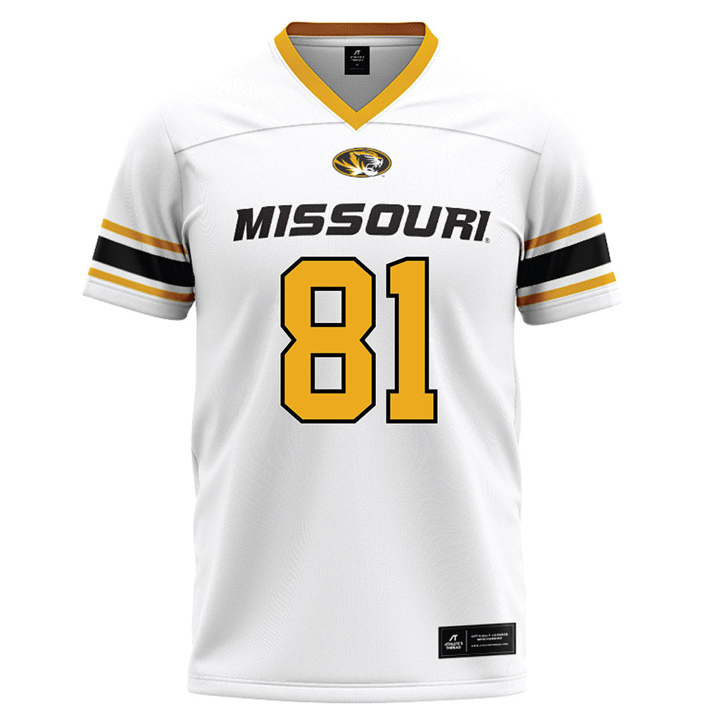 Missouri - NCAA Football : Noah Flaskamp - White Football Jersey