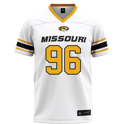 Missouri - NCAA Football : Nick Quadrini - White Football Jersey