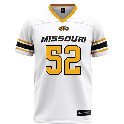 Missouri - NCAA Football : Jahkai Lang - White Football Jersey