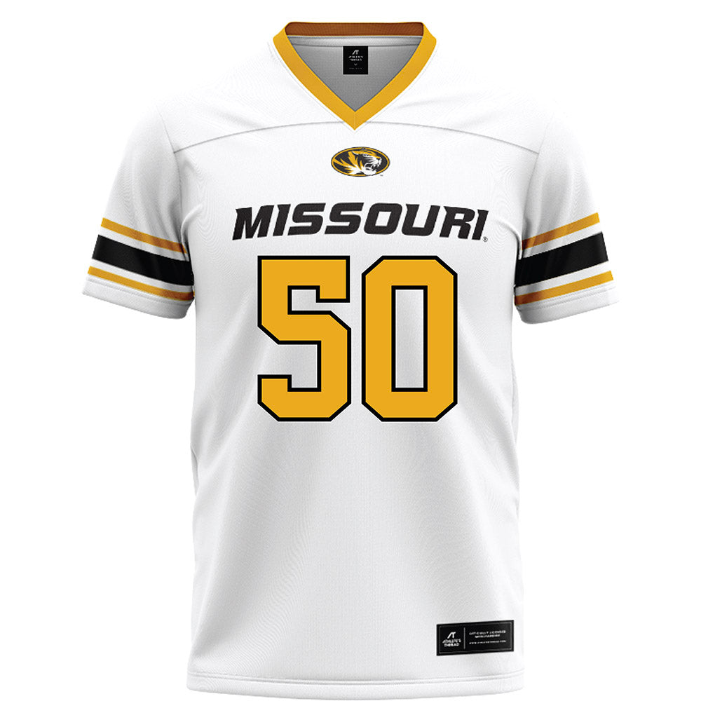 Missouri - NCAA Football : Talan Chandler - White Football Jersey