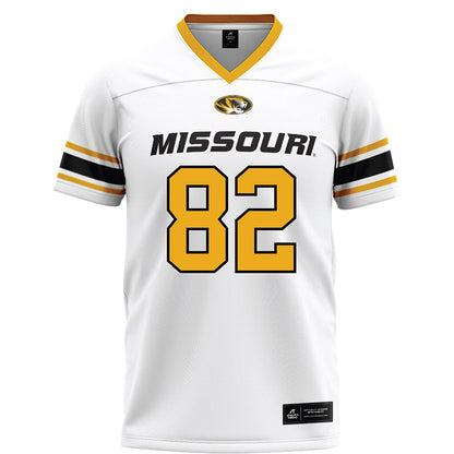 Missouri - NCAA Football : Logan Muckey - White Football Jersey