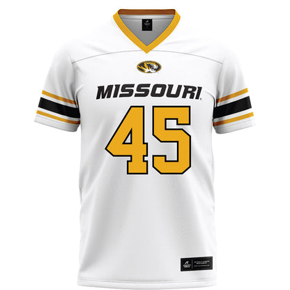 Missouri - NCAA Football : Joe Moore - White Football Jersey