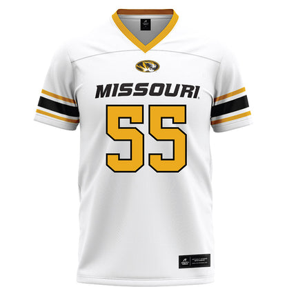 Missouri - NCAA Football : Tommy Reese - White Football Jersey